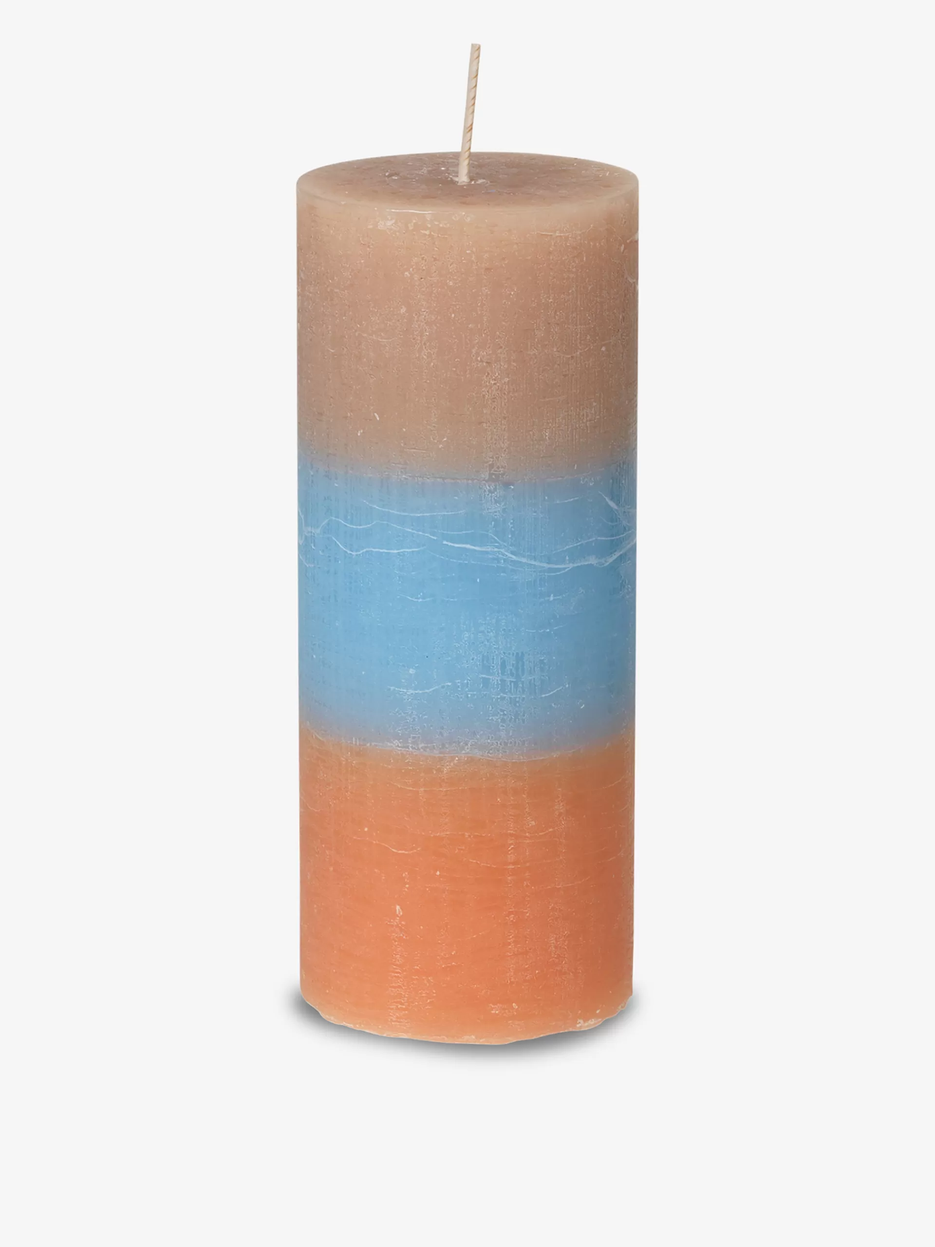 Bougie Tricolore Brun Bleu Corail<BENSIMON Best