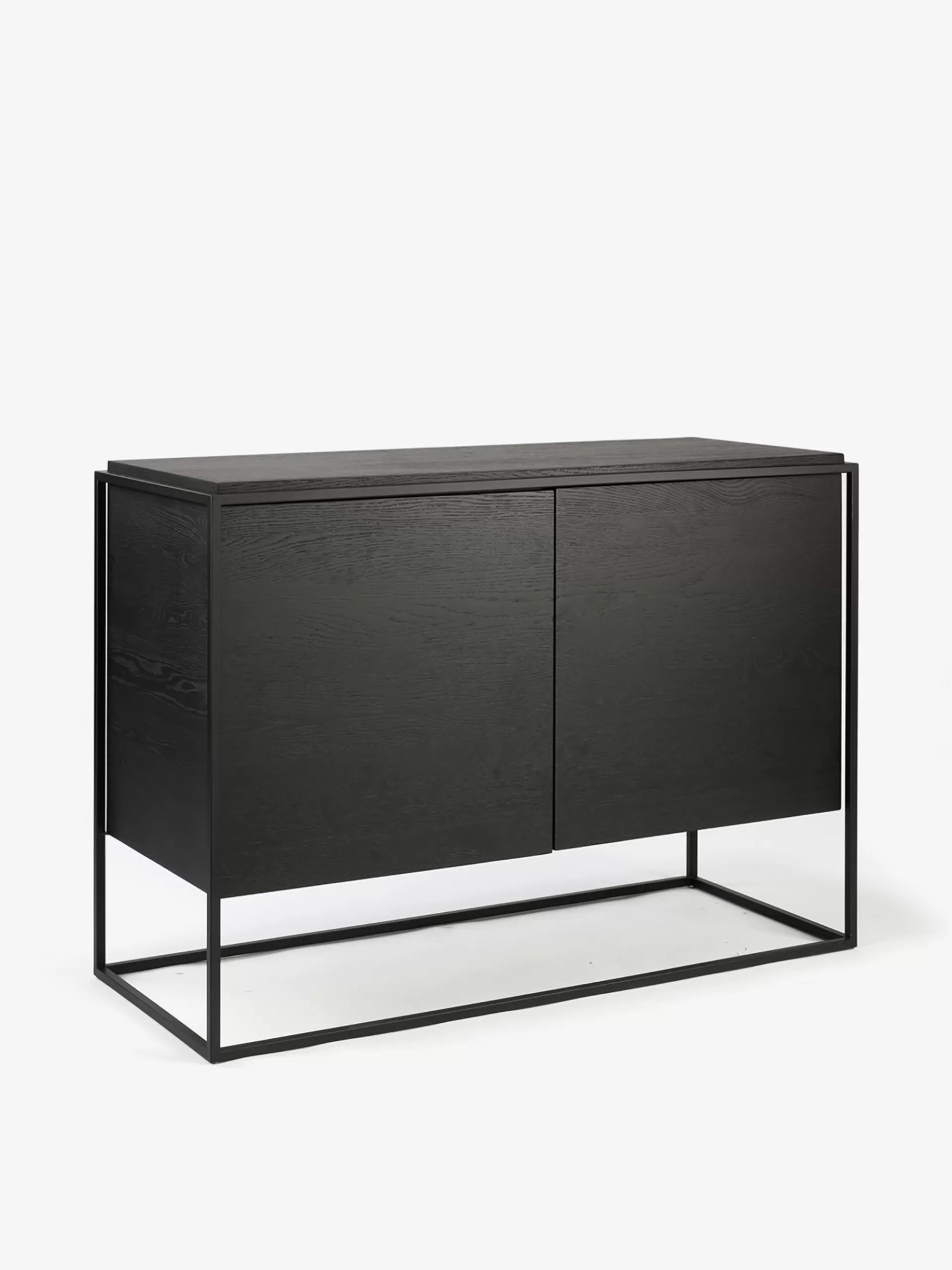 Buffet Monolit En Chene Noir - 2 Portes<BENSIMON Online