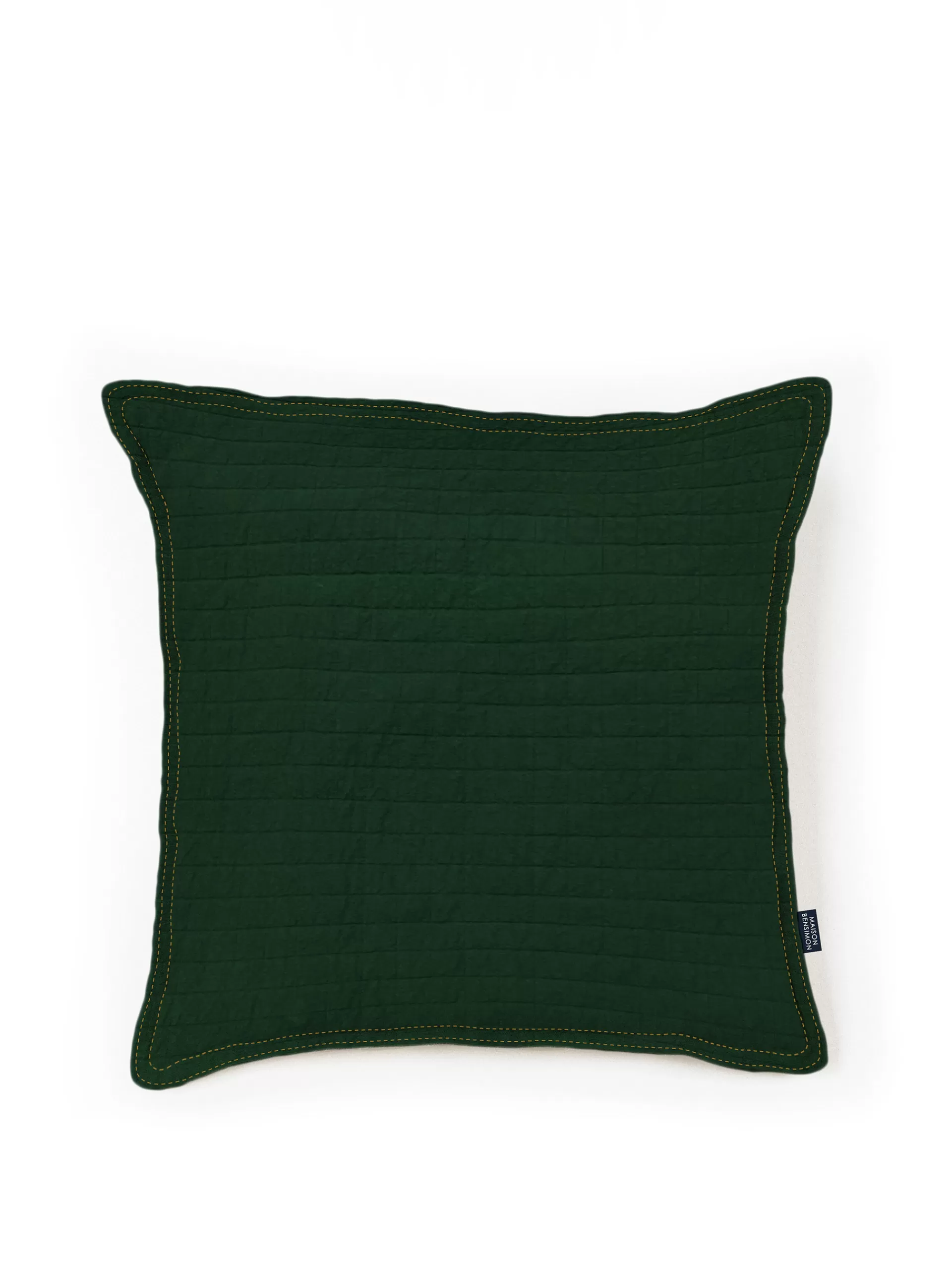 Coussin Checks 45x45 Vert <BENSIMON Best