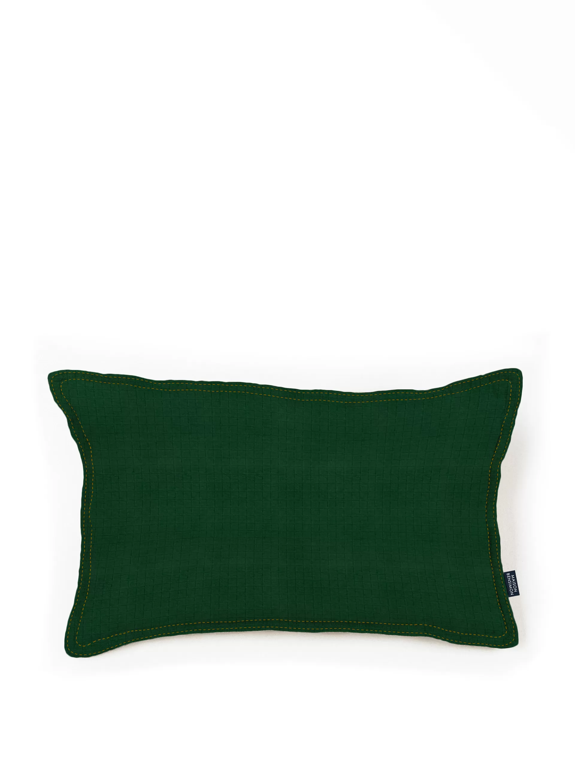 Coussin Checks Mini 30x50 Vert <BENSIMON Outlet