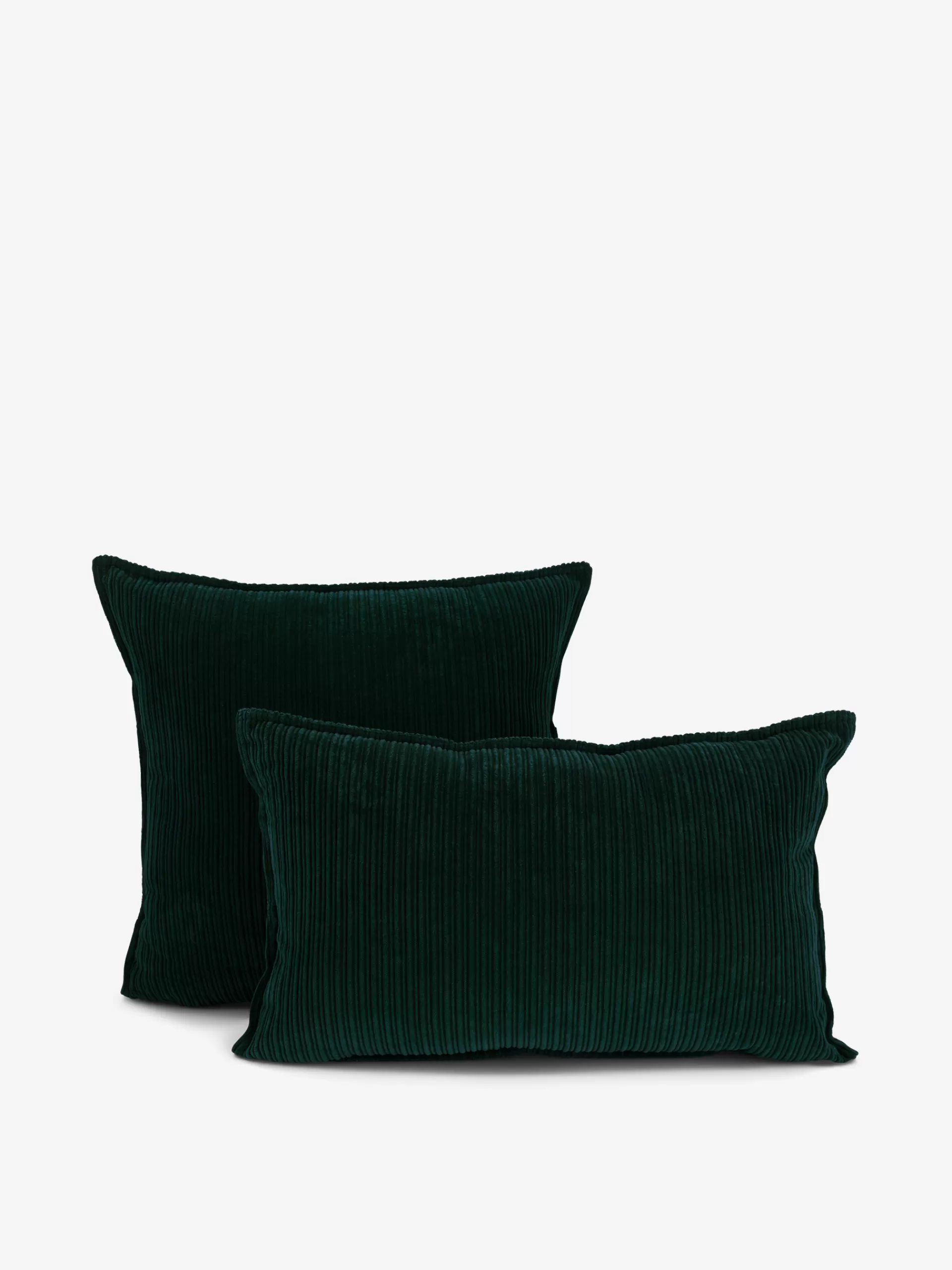 Coussin Roy 45x45 Velours Cotele Vert Pi...<BENSIMON Outlet