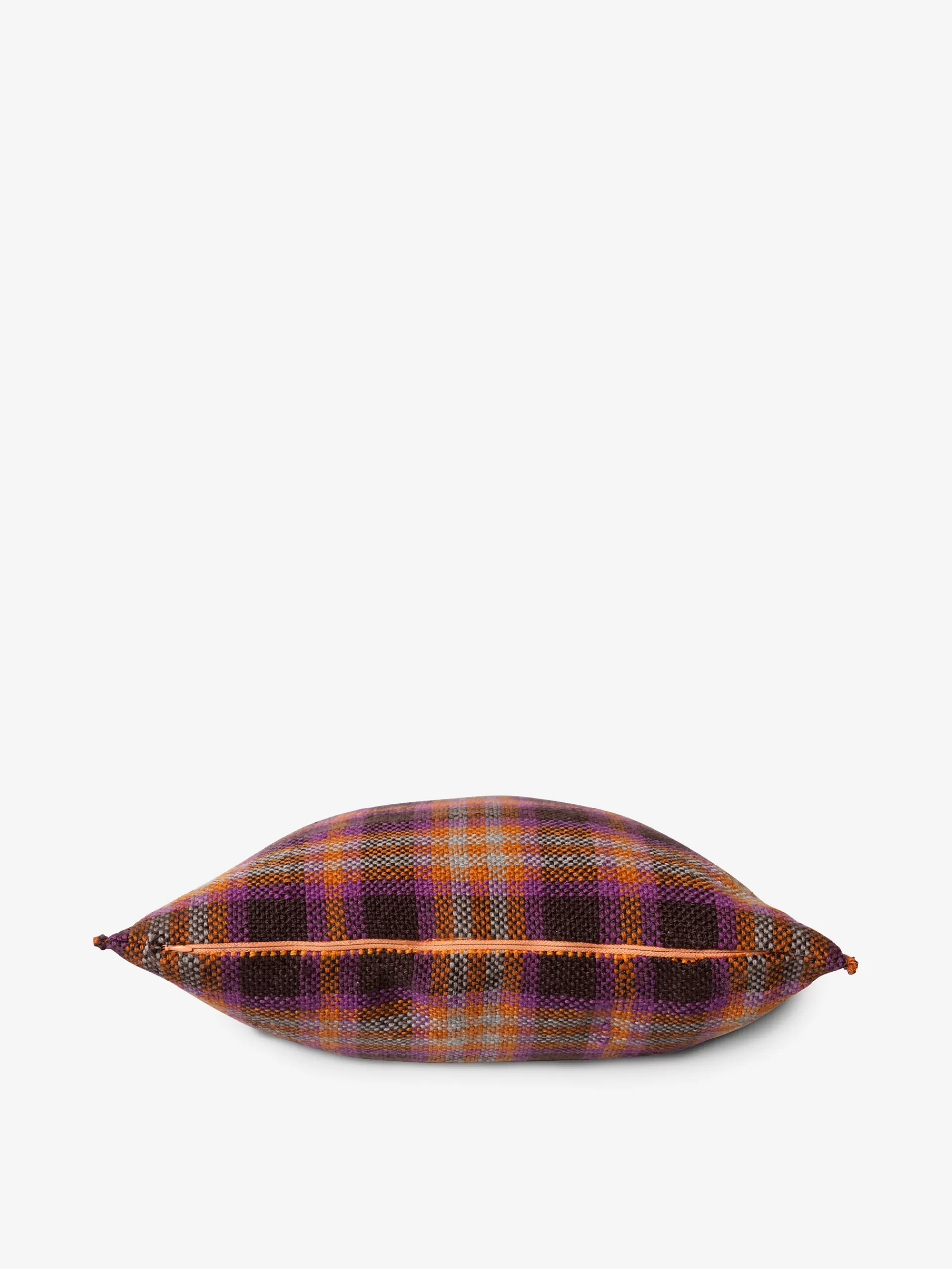 Coussin Tartan Orange<BENSIMON Online