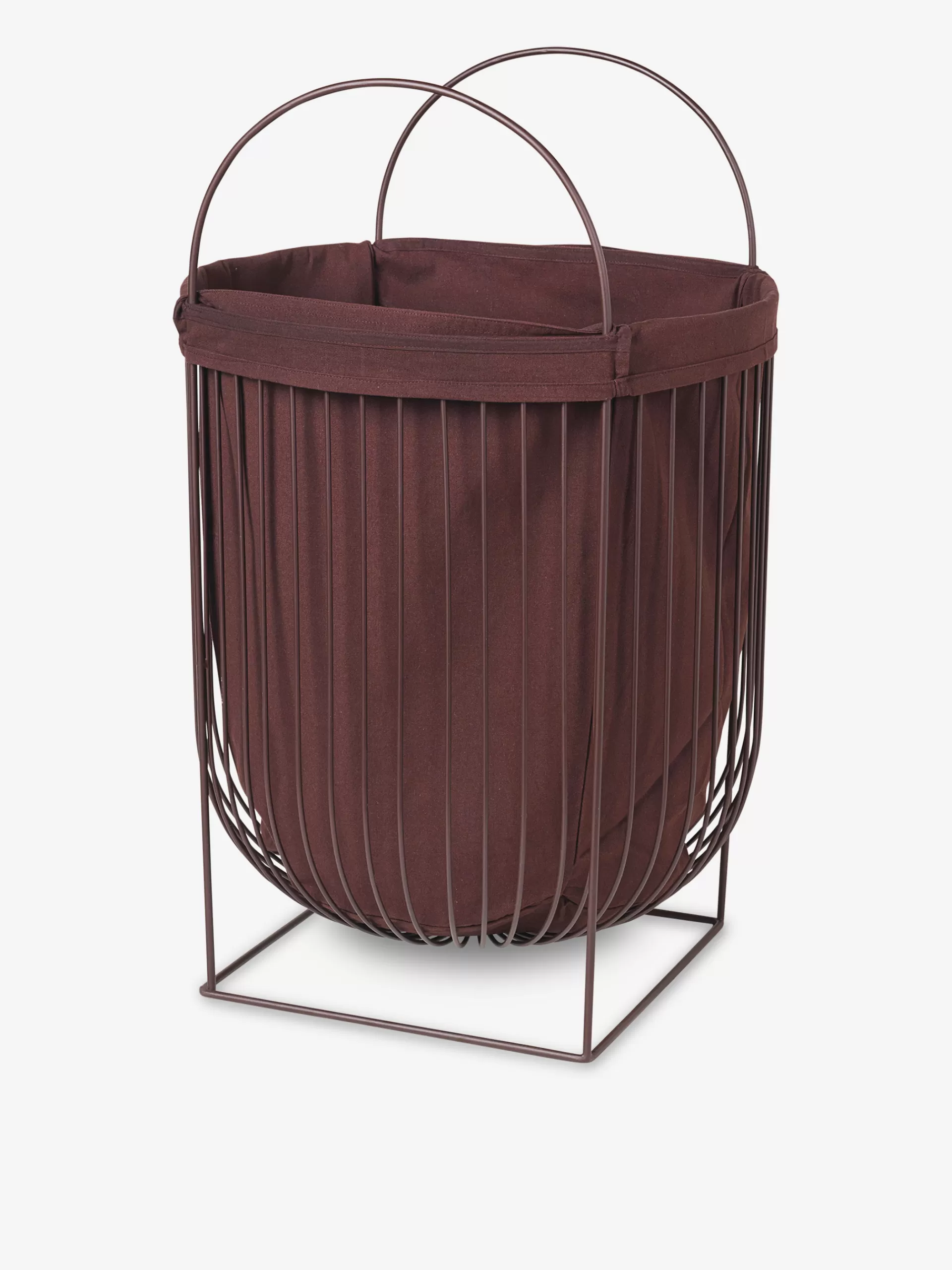 Laundry Basket Removable Bag Choco<BENSIMON New