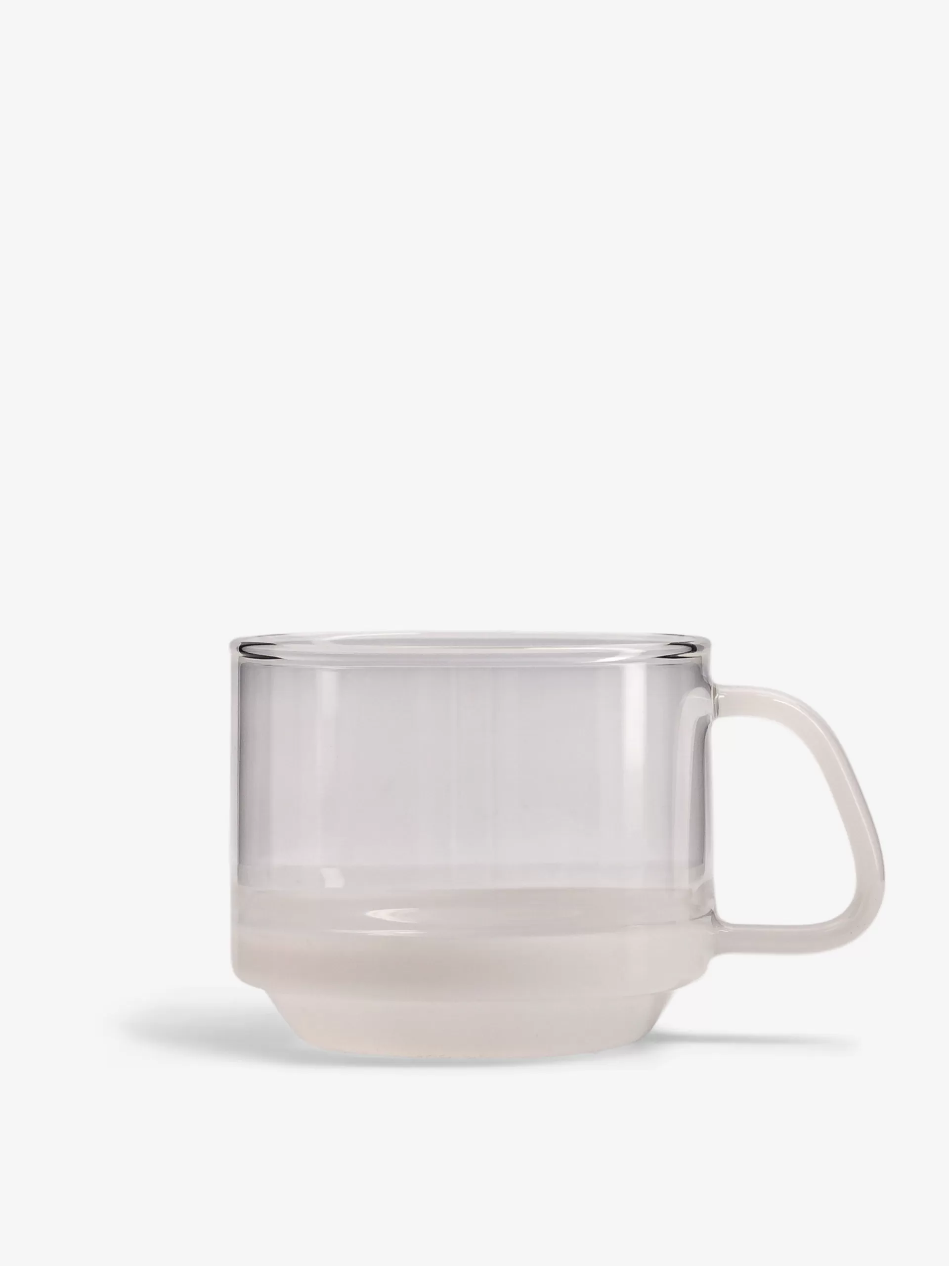 Set 2 Tasses Milky White<BENSIMON Clearance