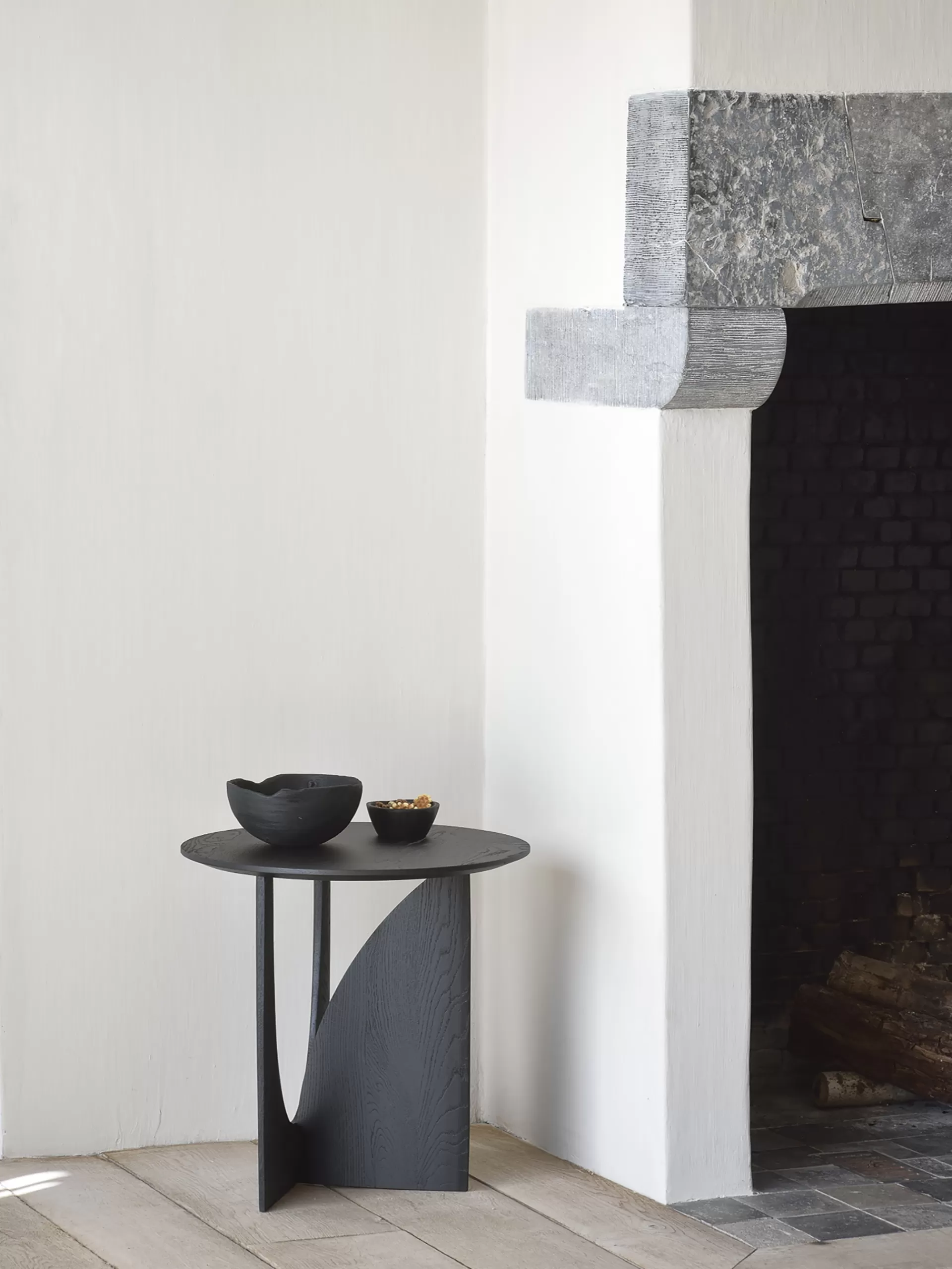 Table Geometric En Chene Noir 51x51x50 C...<BENSIMON Hot