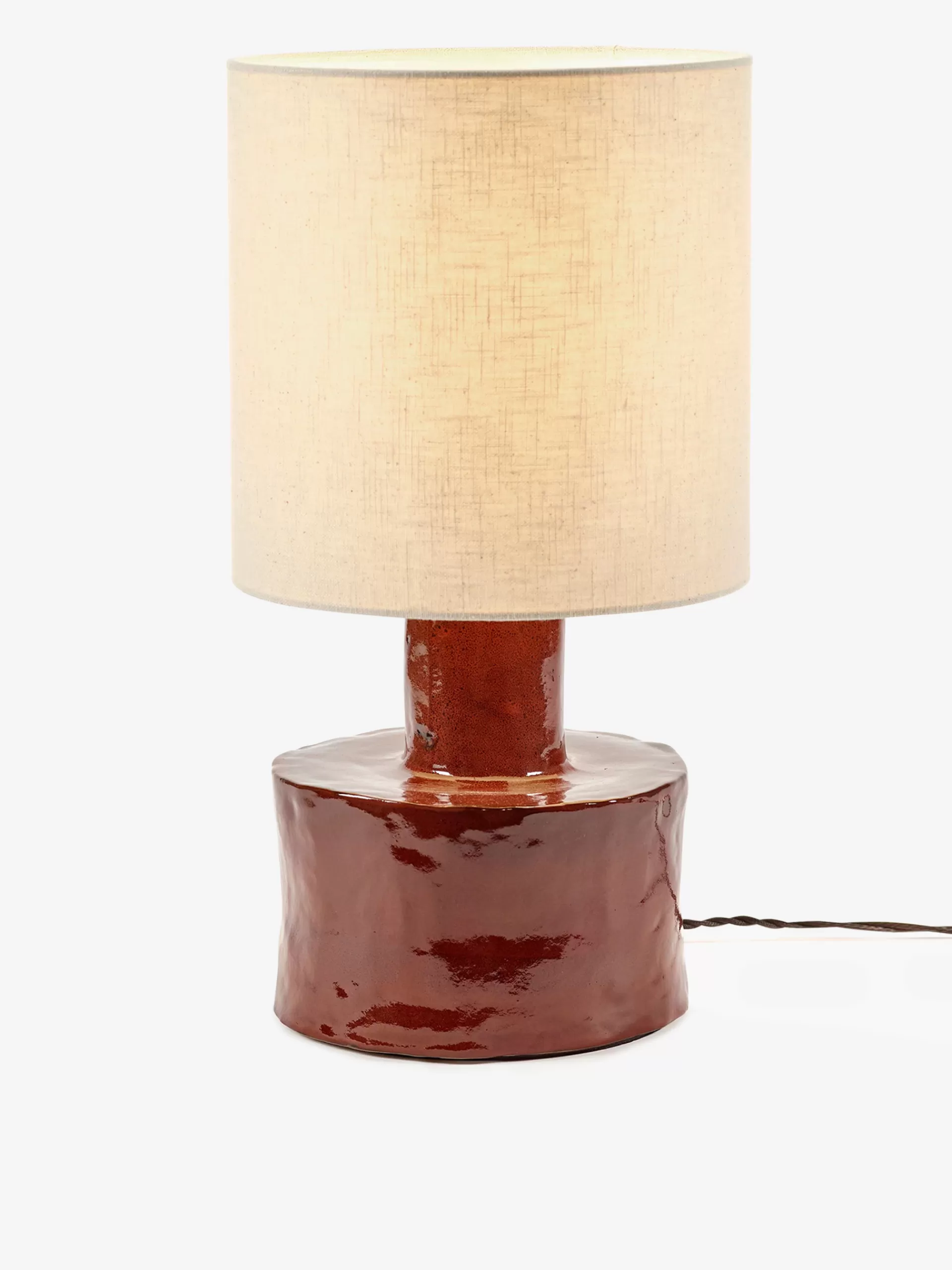 Table Lamp Red-beige Catherine<BENSIMON Cheap