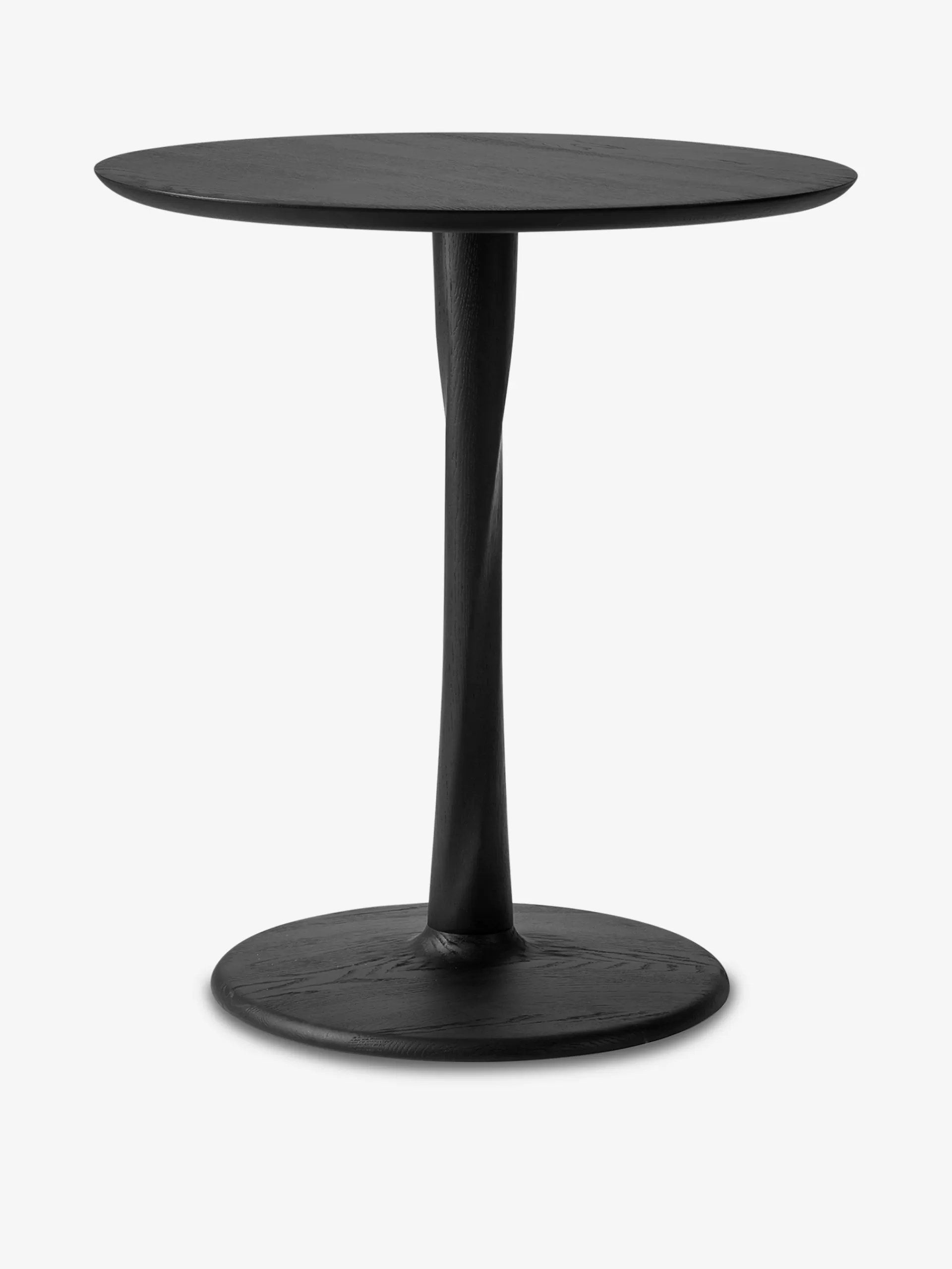 Table Torsion En Chene Noir D70<BENSIMON Shop