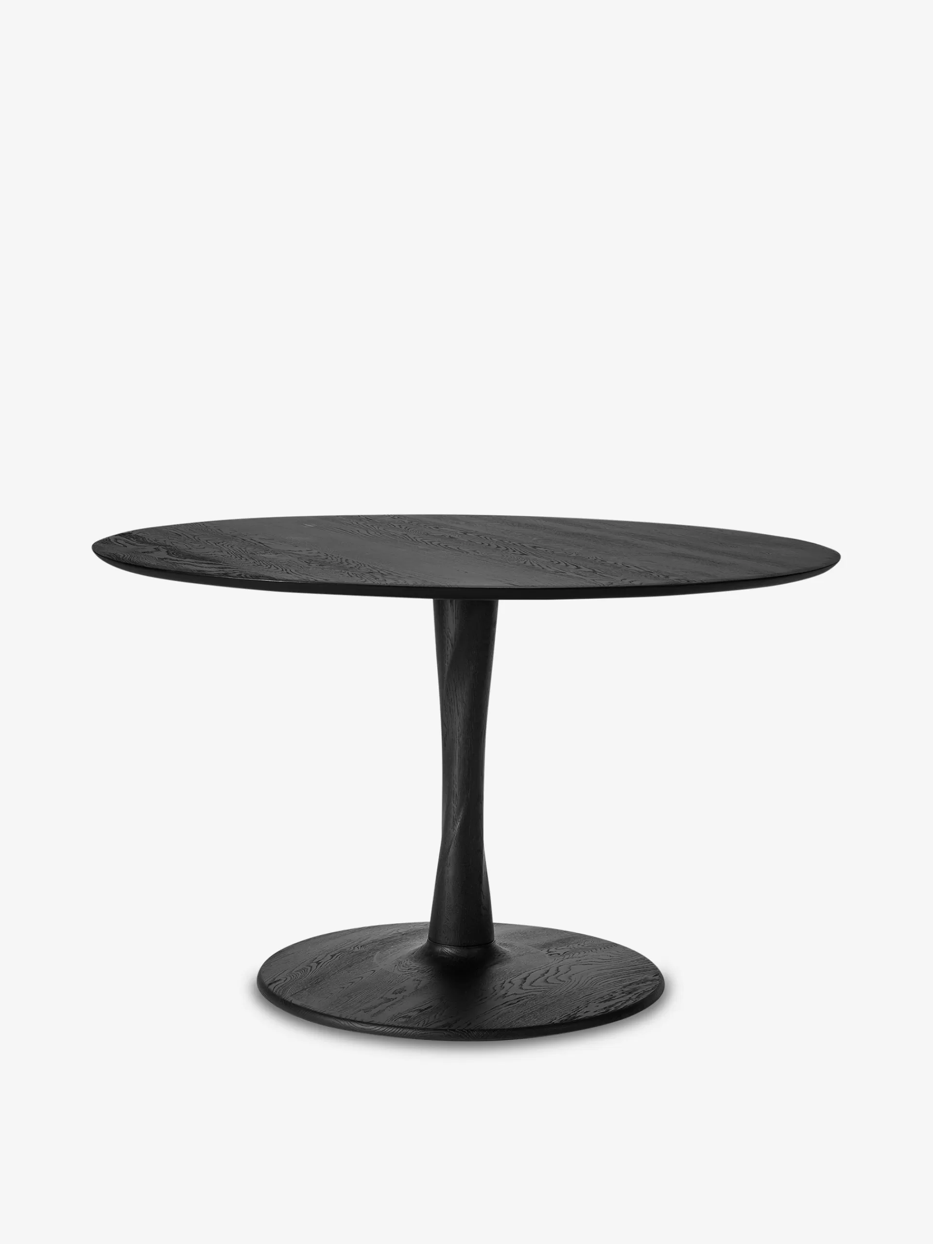 Table Torsion Ronde En Chene Noir D127<BENSIMON Cheap