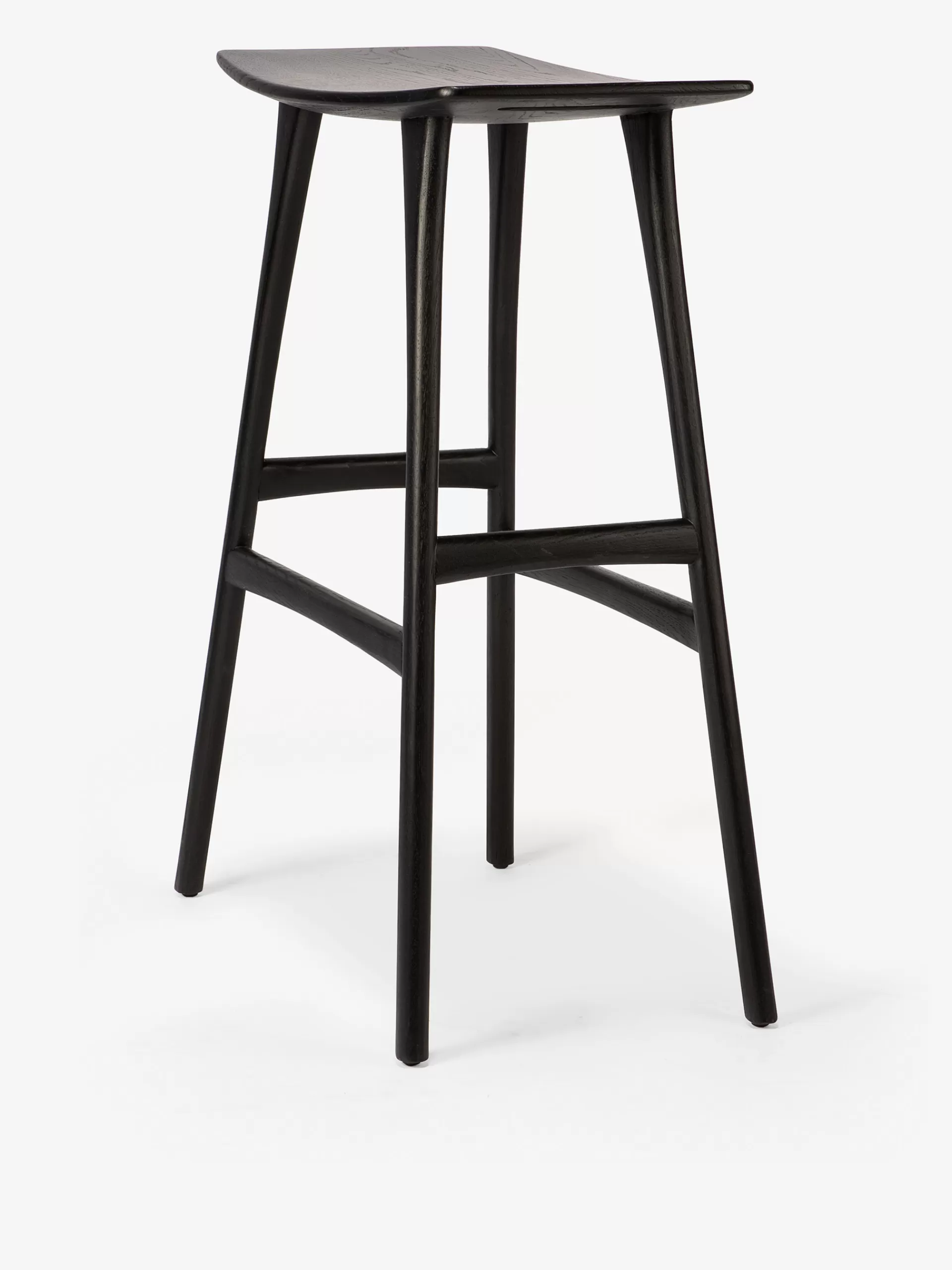 Tabouret Haut Osso En Chene Noir<BENSIMON Best Sale