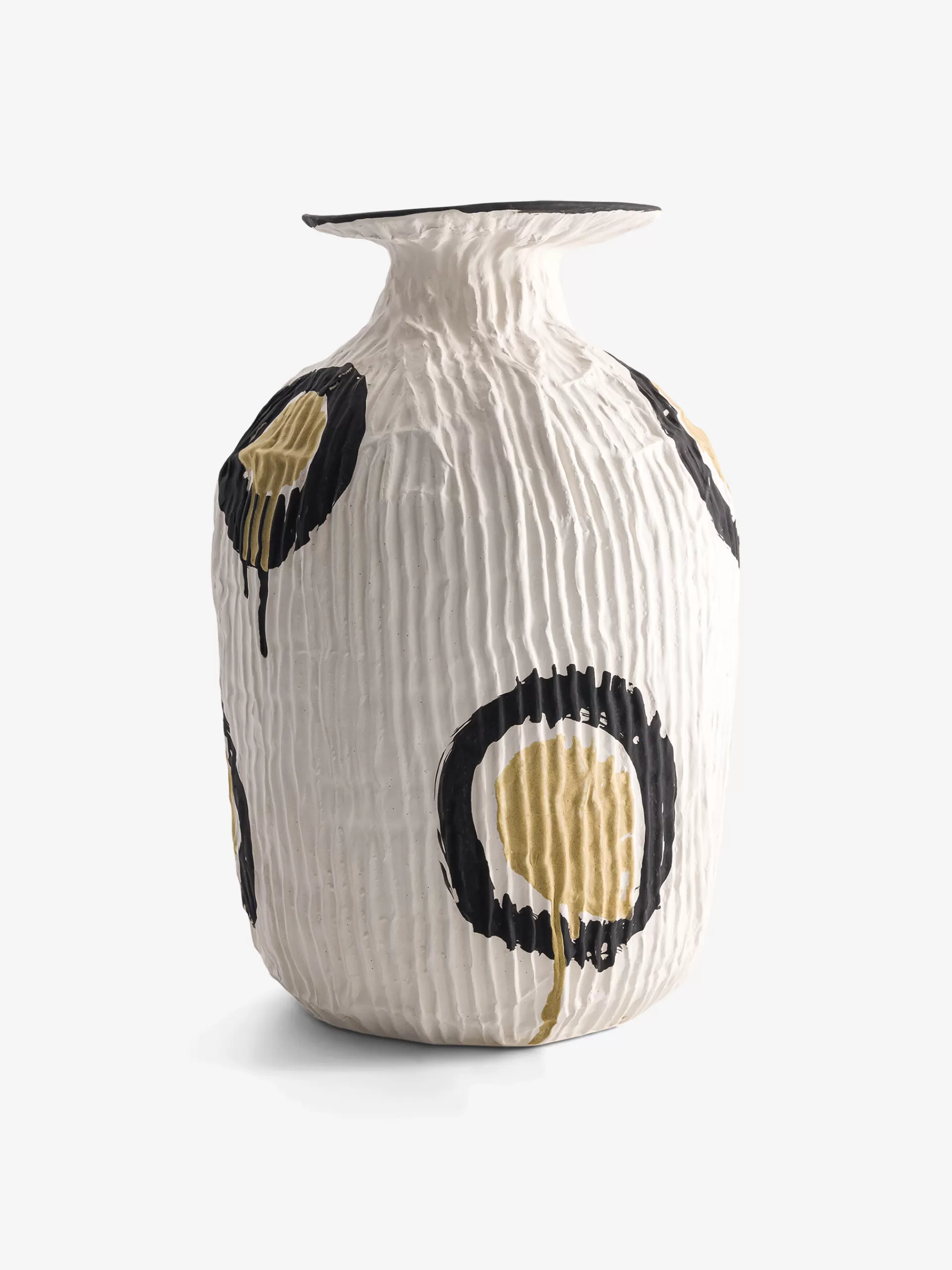 Vase Effet Papier Mache Dessin <BENSIMON Store